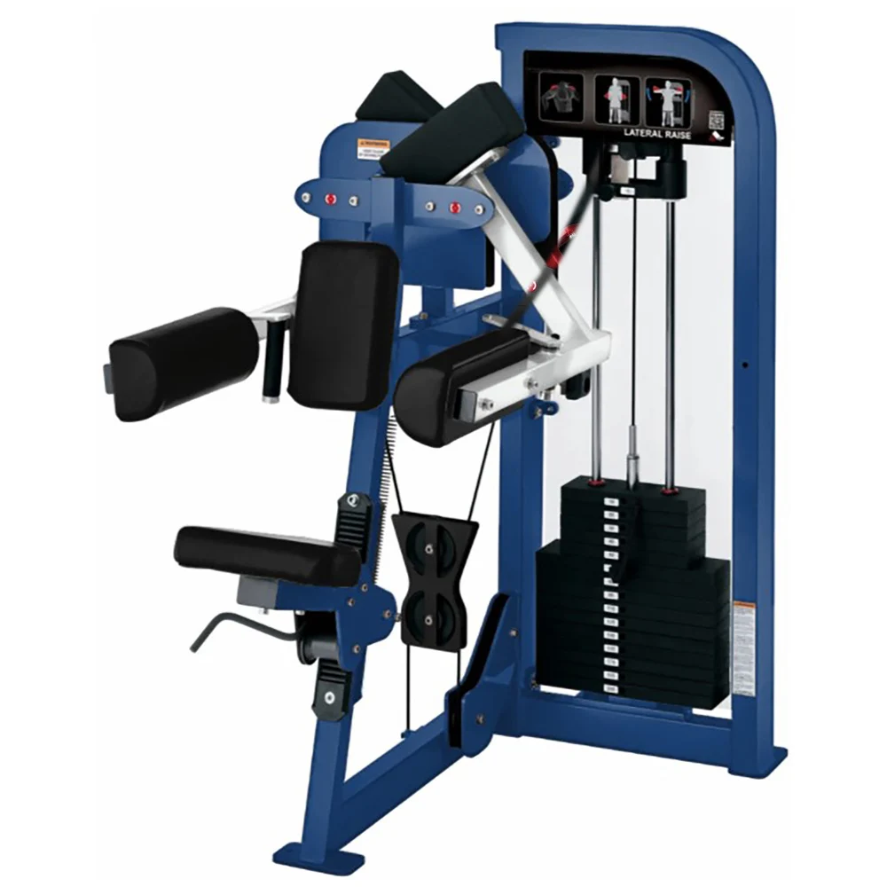 Commercial Fitness Equipment Gym Machine Lateral Rise With Weight Stack