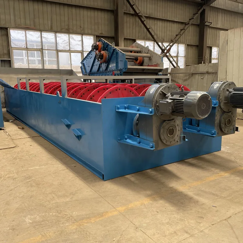 Large Capacity 15-150 T/H Silica Sea Sand Washing Machine Maximum Removal of Moisture in the Materials