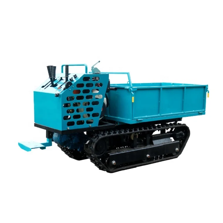 2 ton 4 ton 6 ton Mini Track Dumper Crawler Carriers Dump Tracked Rubber
