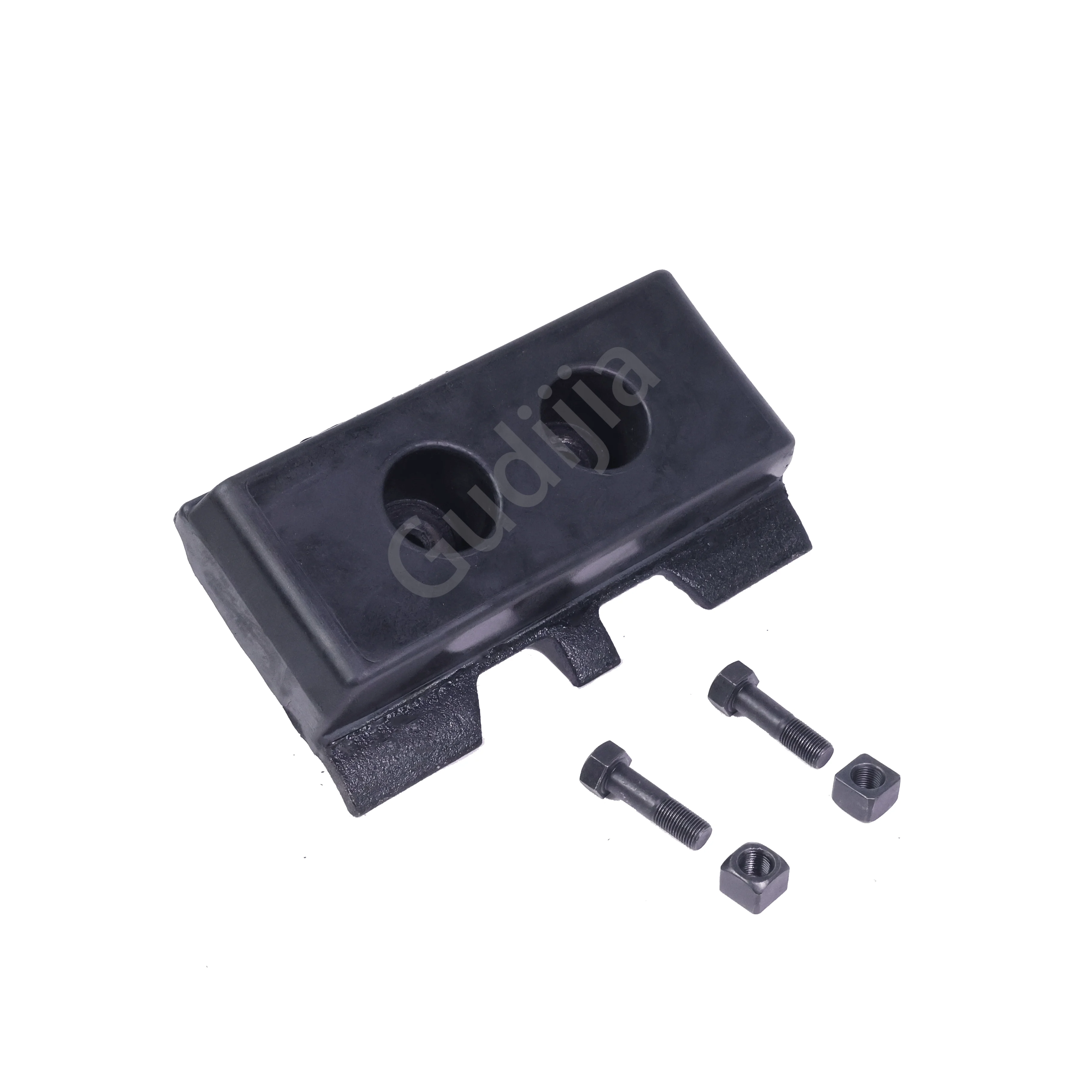 280 specification integral rubber track plate paver track plate High quality rubber material track pad