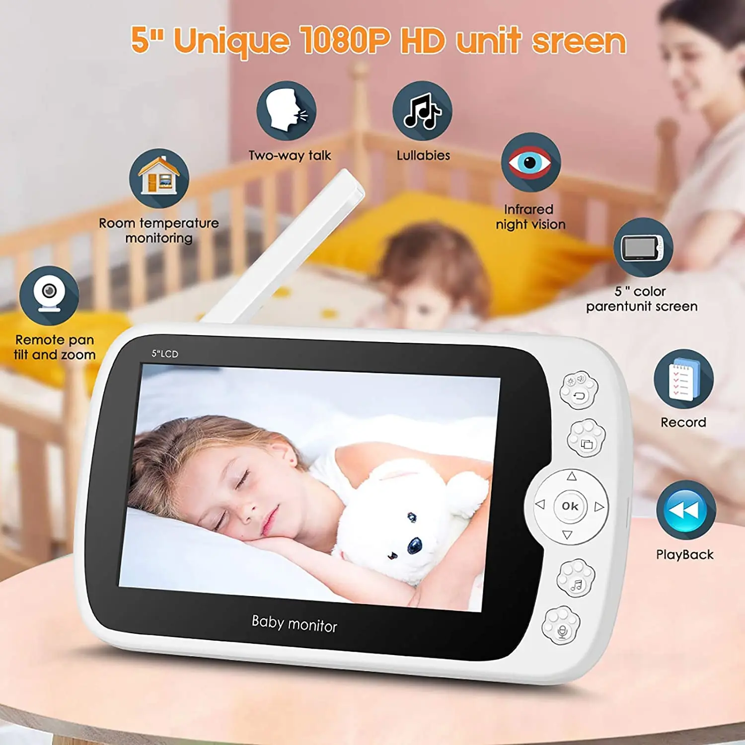 5 дюймов amazon Горячие двусторонний говорящий с хорошим дизайном видео GPS трекер с длительным временем автономной работы по низкой цене