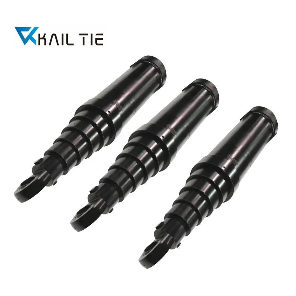 telescopic hydraulic cylinder 5 stage long stroke hydraulic cylinder