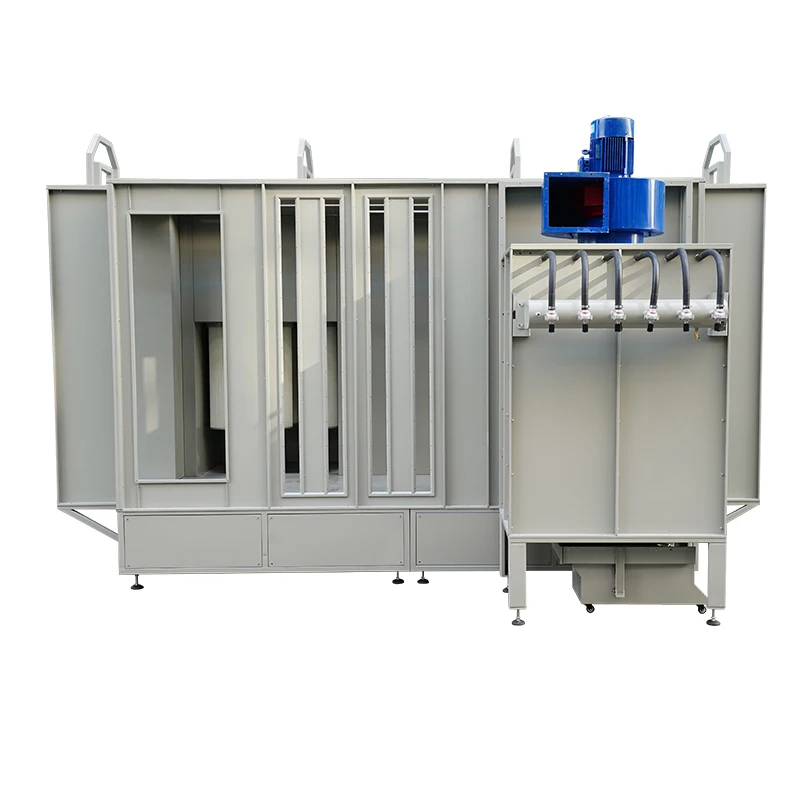 Industrial Powder Coating Paint Booth for Aluminum Profile Metal Furniture