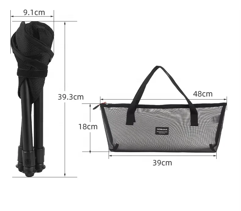 Camping Stool Folding Lightweight 3 Legged Tripod Camp Stools Portable for Backpacking Hiking Hunting Fishing