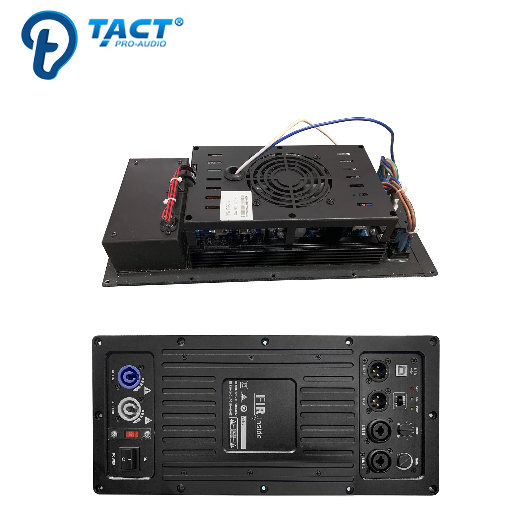 New Design Dual 12 Active Line Array Speaker Set for Outdoor