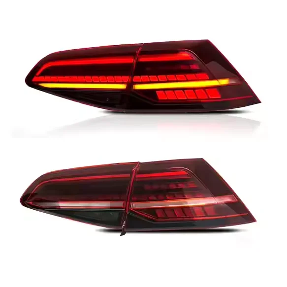 Tail Light Assembly For VW Golf 7 2016- up LED Brake Signal light Tuning Parts Car Rear Lamp System