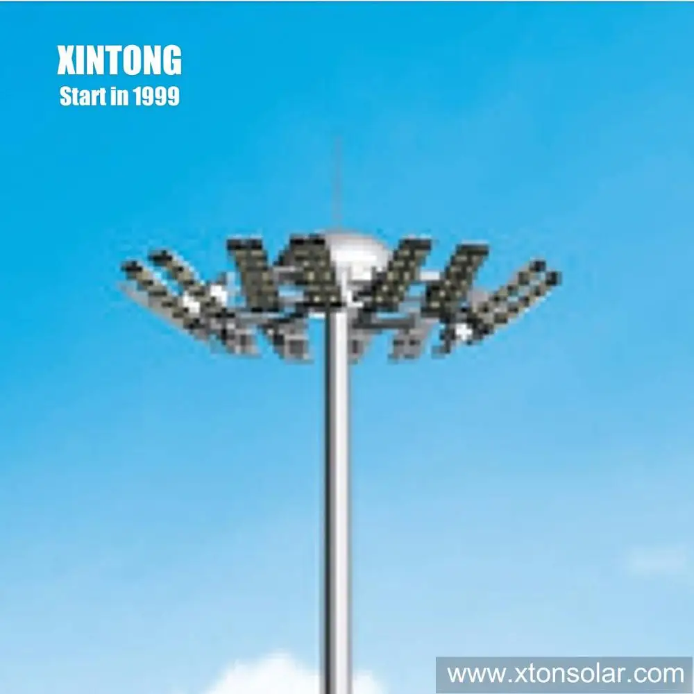 40 meter high mast pole for camera or winch