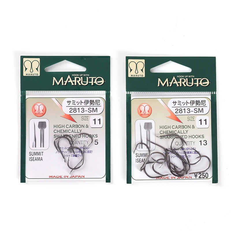 Japan'S Original MARUTO Athletic ISEAMA черный колючий рыболовный крючок Япония