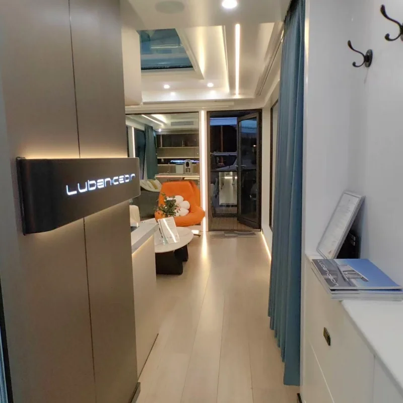 Wholesale Luxury Mobile Tiny Modular Prefabricated Homes Fast-Construction Mobile Villa Office Shop Toilet Steel Container