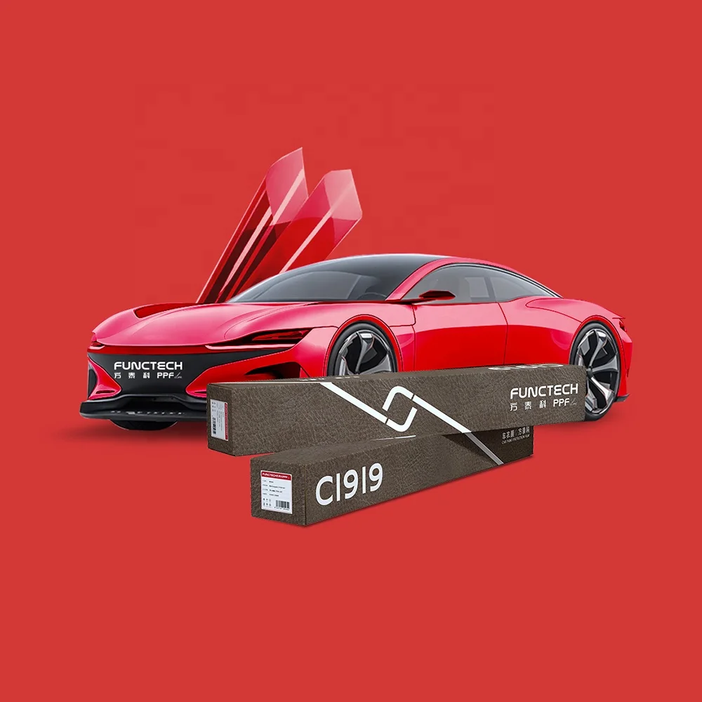 Yellow Car Color Changing Liquid Series Film with Fade Resistance