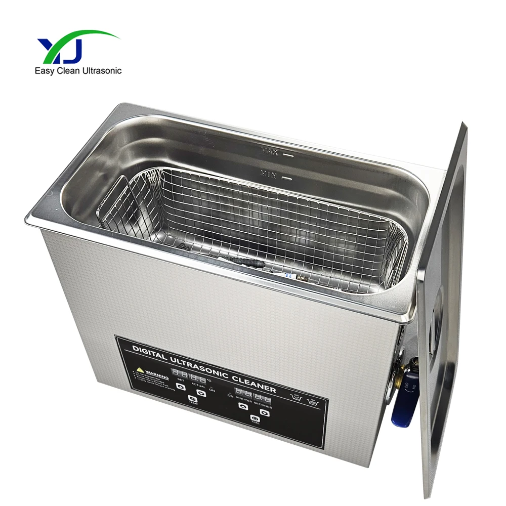 Stainless Steel Ultrasonic PCB Boards Cleaning Machine Washing Machine 6L Ultrasonic Cleaner