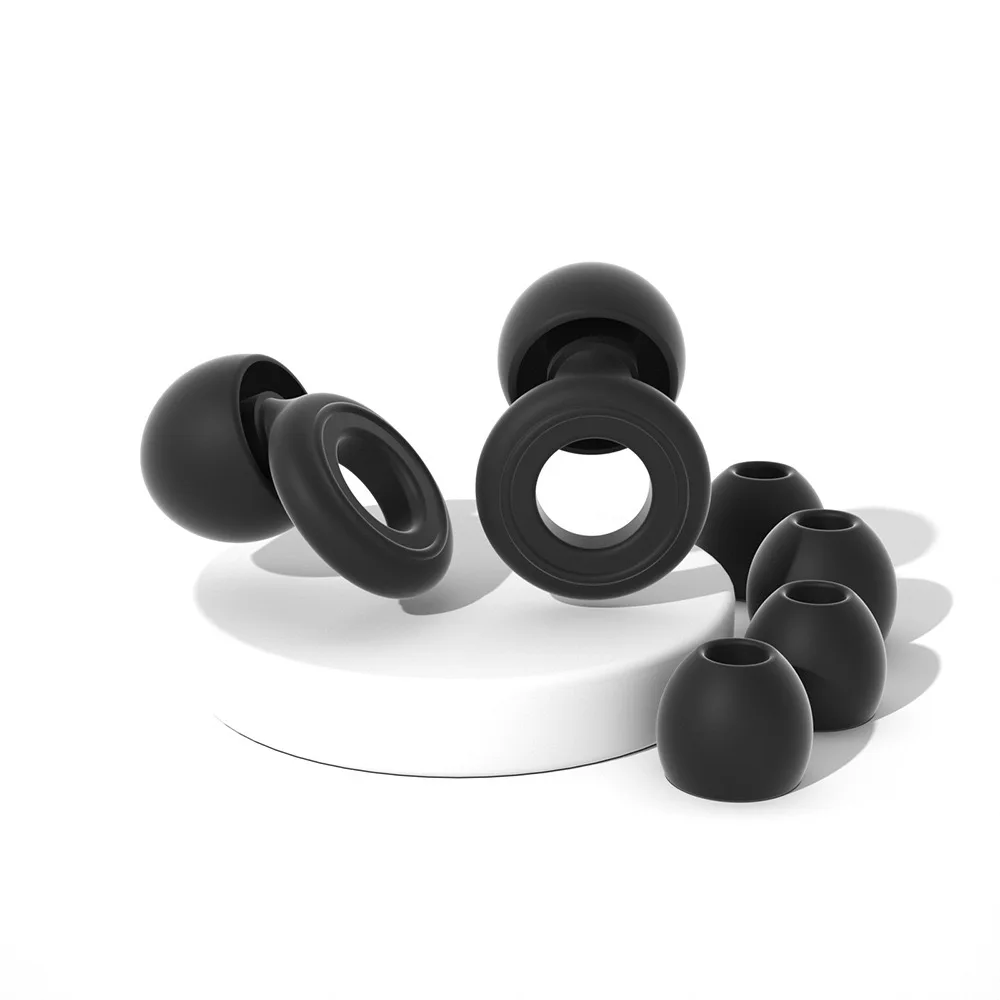 Silicone earplugs replacement earplugs spare padded earplugs earphone accessories