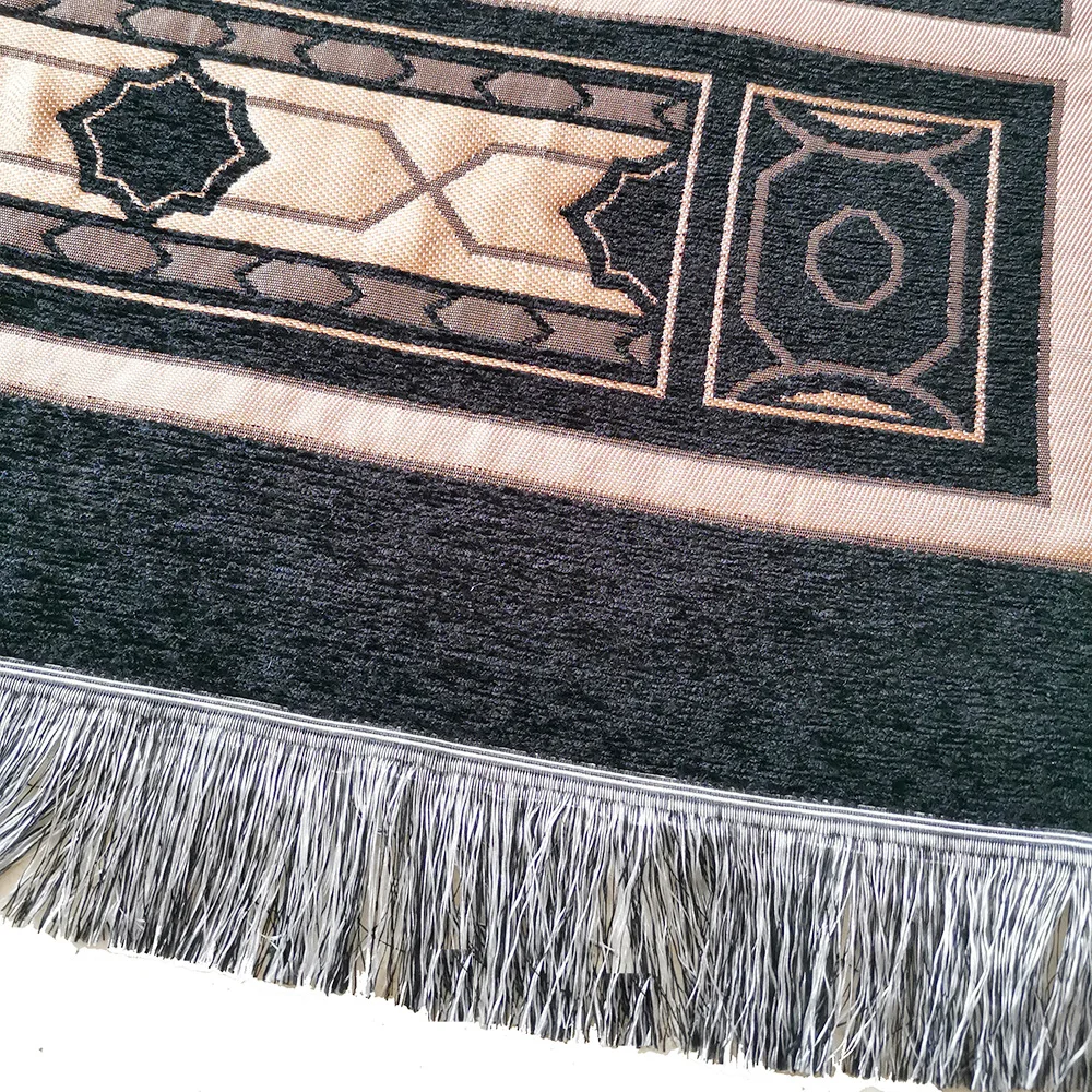 Wholesale Best travel portable Islamic Prayer Rug tassel decoration muslim turkey style prayer mat mosque carpet