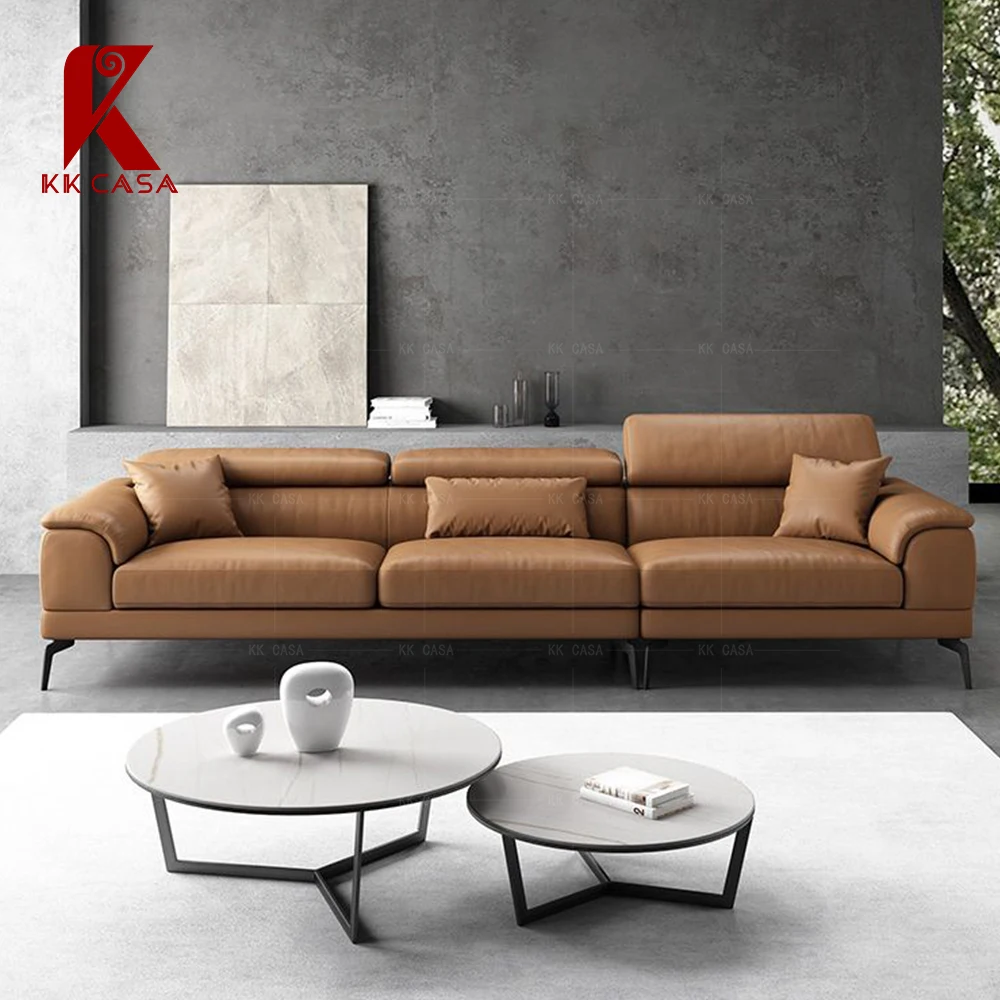 Popular Modern High Quality Office Sofa Furniture Standard Comfortable Fabric Leather Living Room Sofa