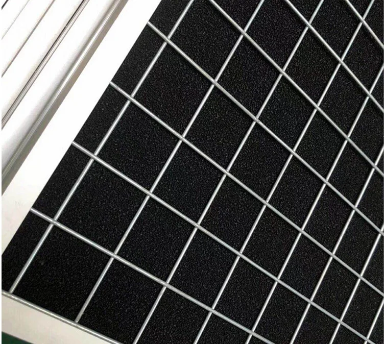 G4 High performance panel coarse filter active carbon air filters