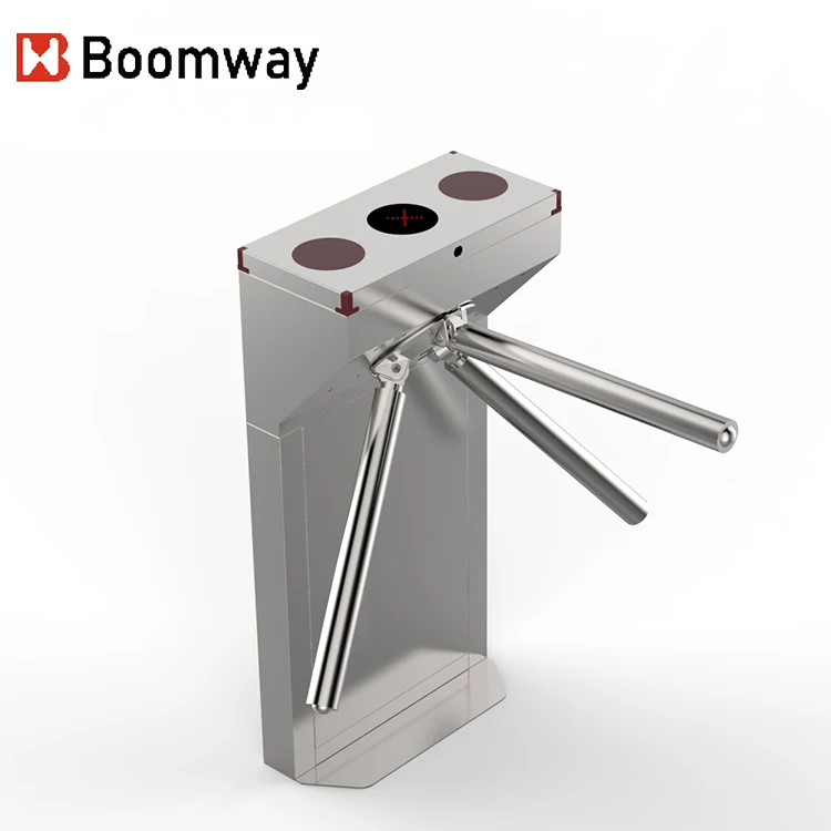 Tripod Turnstile Dual Semi Automatic Tripod Turnstile Mechanism Entrance Tripod Turnstile