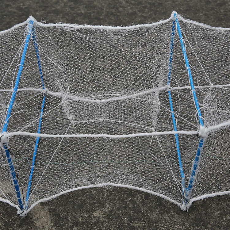 Factory Directly Supply Great Wall Cage Fishing Lobster Traps Cheap Rectangular Foldable Crab Fish Trap Manufactured In China
