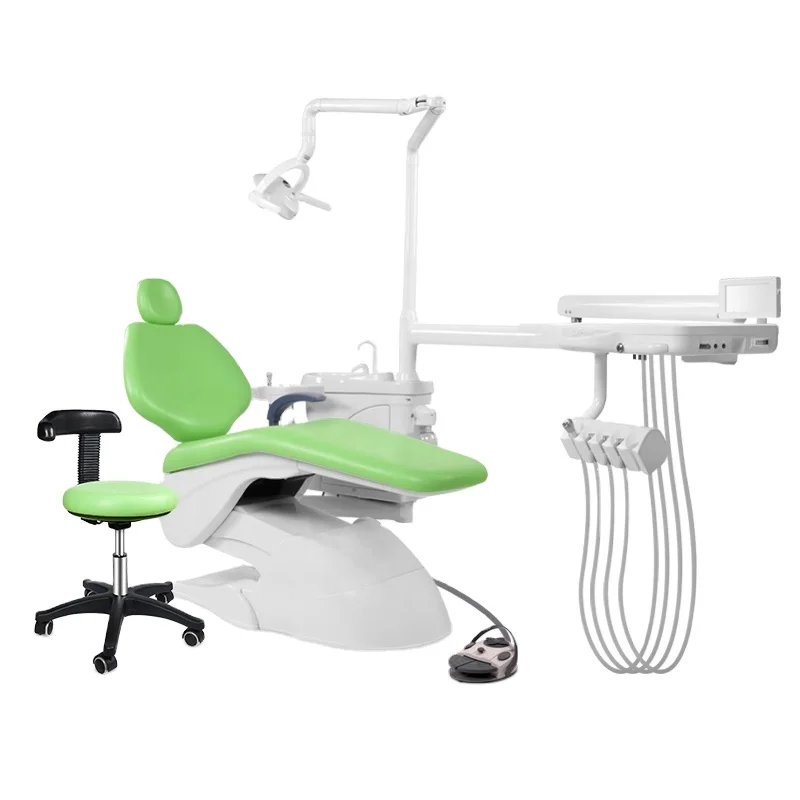 Cheapest dental chair unit complete computer set Lab Equipment Dental Unit With Chair