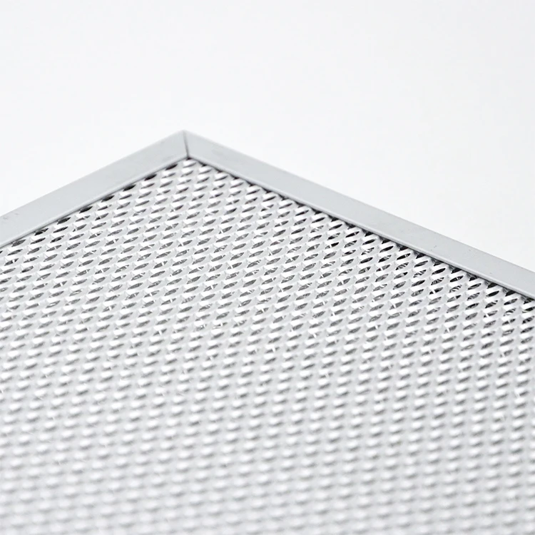 
Porous stainless steel/aluminum grease oil mesh filter 