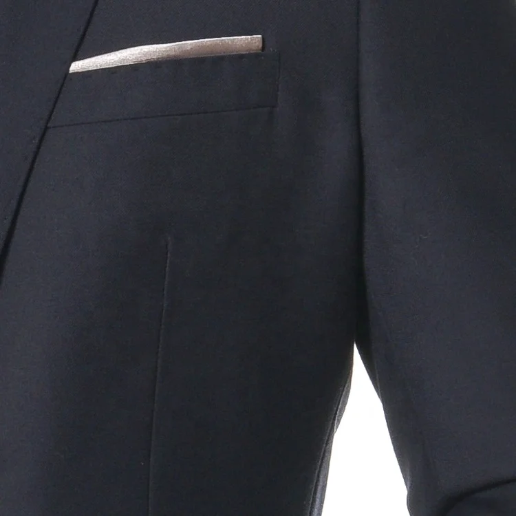 
ODM suits men zipper fly men suit blazer all season suit for men 