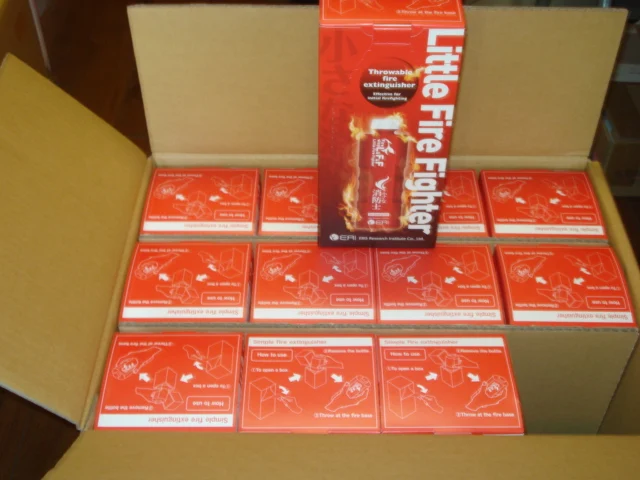 Огнетушитель ручной работы, популярный, сделано в Японии. Платный образец соответствующей реализации.