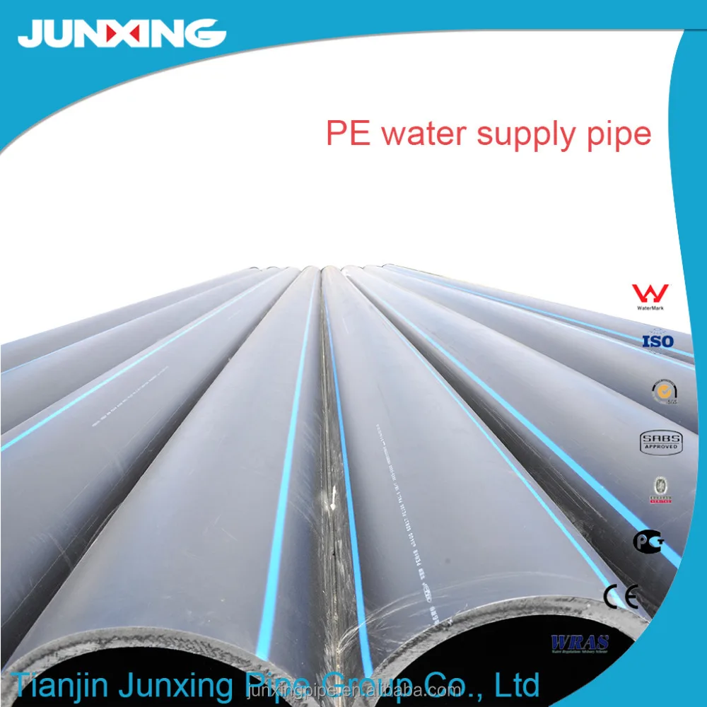 ISO4427 AS/NZ4130 diameter 250mm 280mm 315mm HDPE perforated hdpe pipe