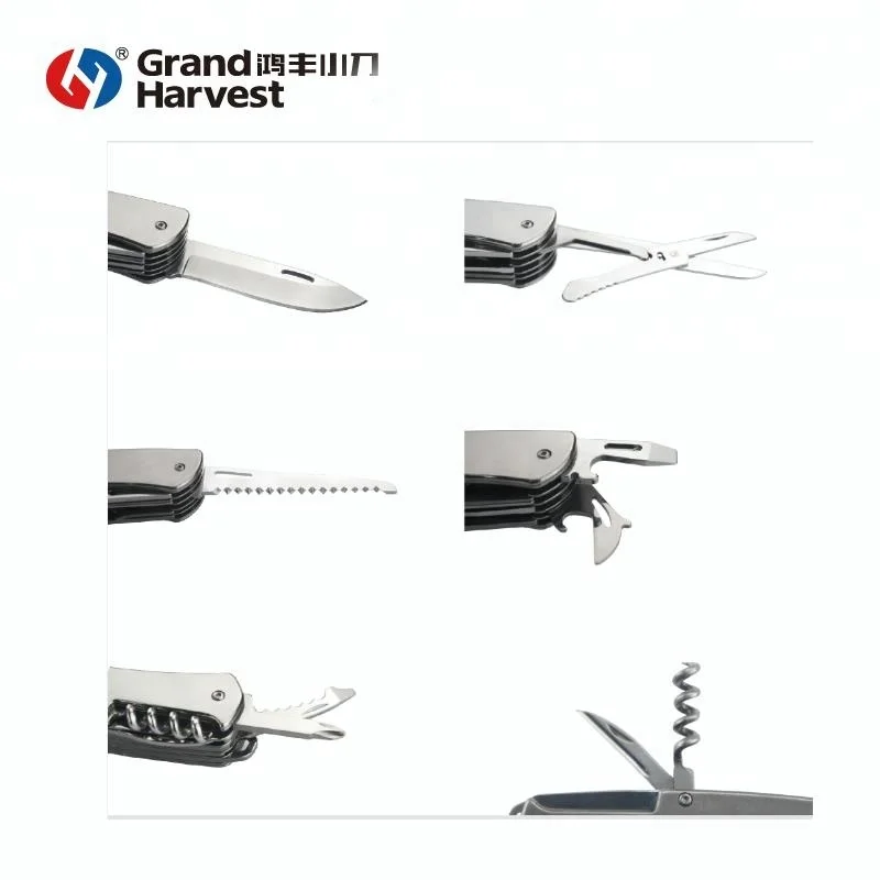 Grand Harvest Stainless Steel Hiking YangJiang Pocket Knife Work Pocket Knife wholesale pocket knives