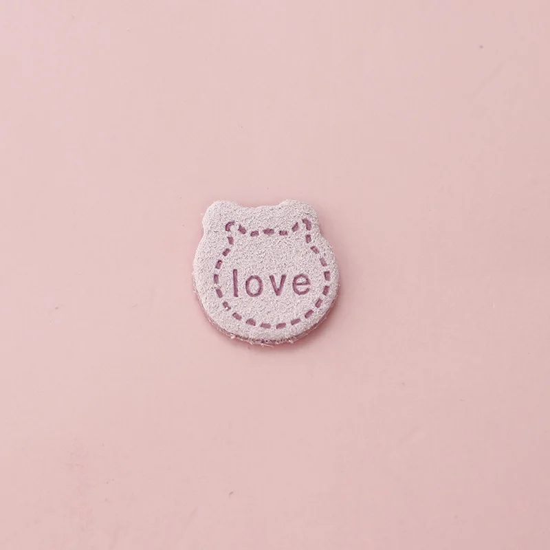 High-Grade Quality Custom Logo Embossed Leather Patches and Labels