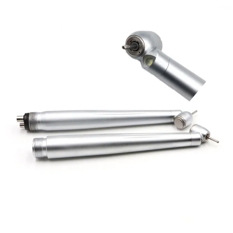 Dental lab equipment 45 degree High Speed Air Rotor with led light dental Handpiece Turbine