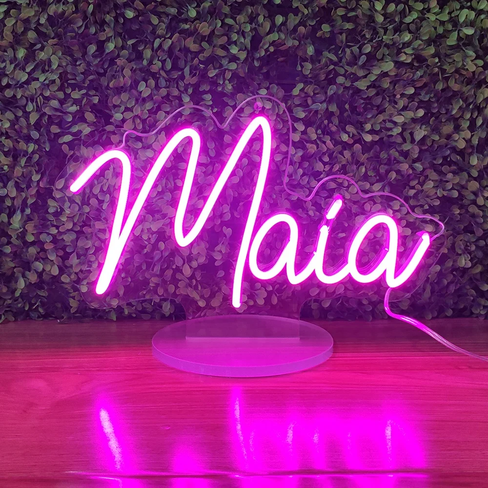 Oux постоянного Прямая поставка с завода в Китае 5 м 12В Ip65 Rgb гибкий логотипом Apple светодиодная неоновая вывеска для организаций и магазинов логотип неоновый Световой значок свадебного торжества дня рождения