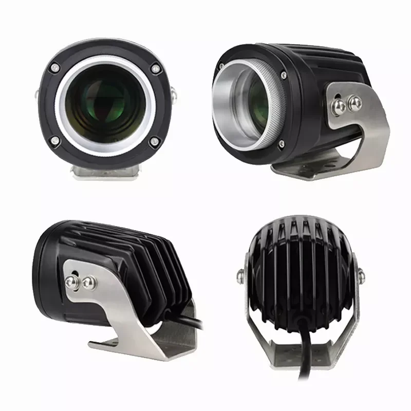 Factory Outlet Mini 3 inch 12 watts Led Working Driving Headlight Laser Lamp Fog Light for Off Road Car ATV SUV