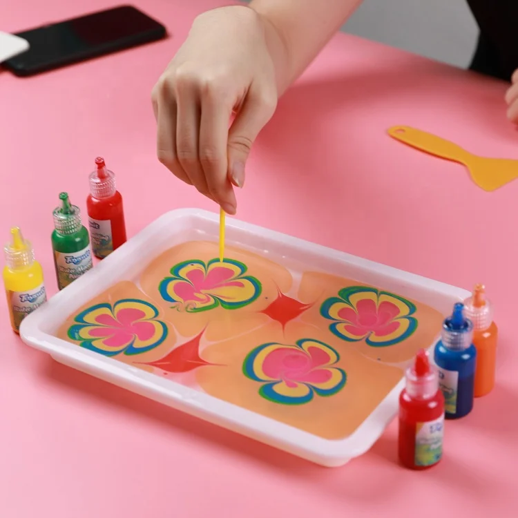  Gift Art Drawing Toys Water Marbling Painting