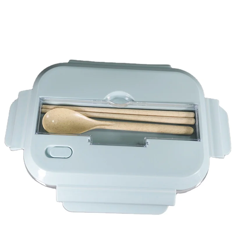 Factory Wholesale Glass Meal Prep Containers Bento Box Lunch Box Set Locking Lids with  Spoon Chopsticks