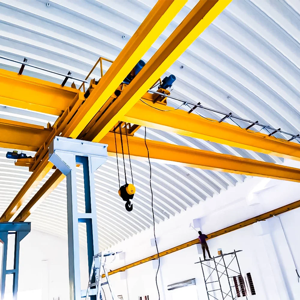 Factory Outlet Electric Winch Trolley Bridge Crane Double Beam