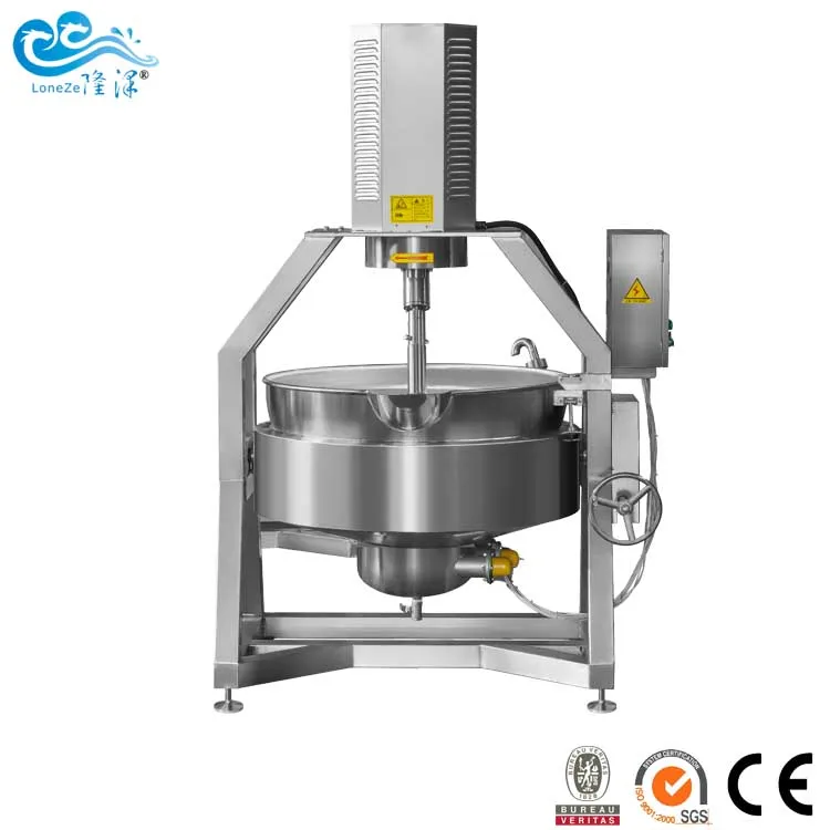 Commercial automatic mixing kettle approved by CE
