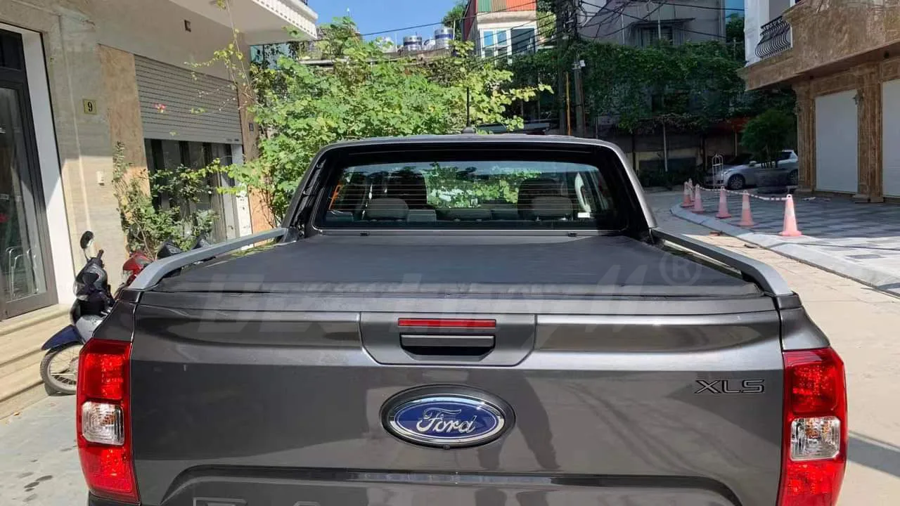 BESTWYLL 4X4 Ute Rollup Soft Top Cover For Pick Up Truck Soft Bed Roll Up Cover Soft Tonneau Cover For Ford Ranger Wildtrak RJ02