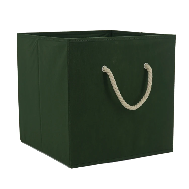Foldable Fabric Vertical Storage Basket For Clothes Toy Laundry Organizer Storage Felt Storage Basket