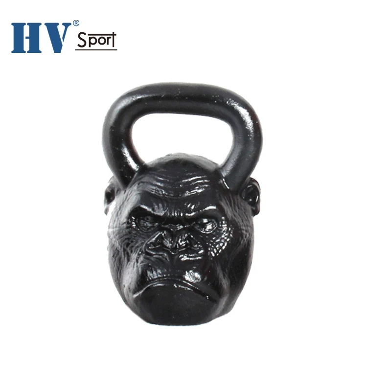 Обезьяна голова kettlebell чугун Монстр