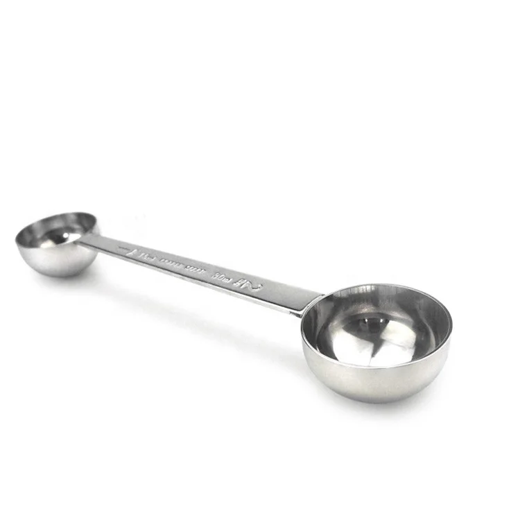 stainless steel coffee scoop