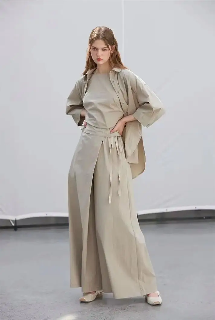 polyamide cotton blended fabric 55% C 45% N 70D*32S plain twill satin dobby jacquard clothing fabric