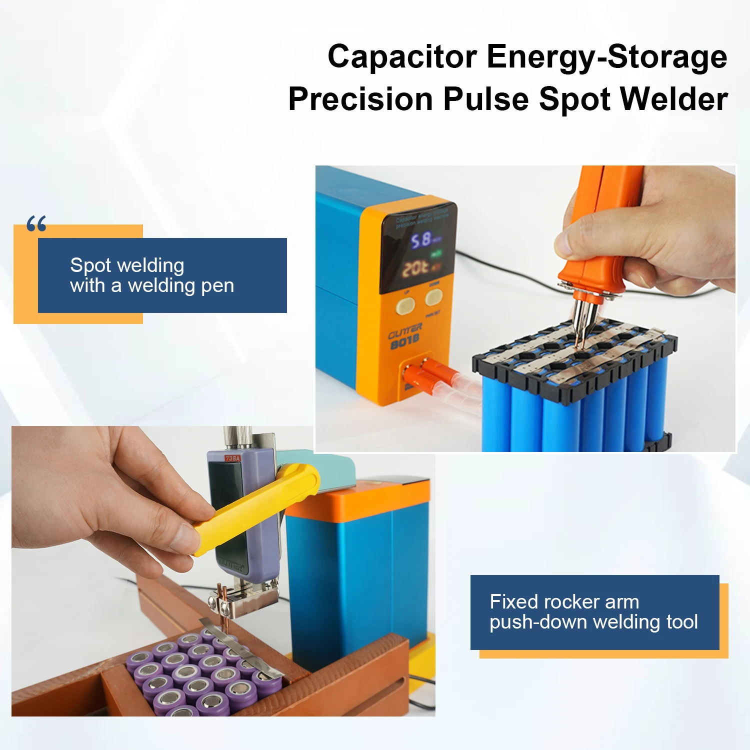 GLITTER 801B Capacitor Energy Storage Spot Welding Machine