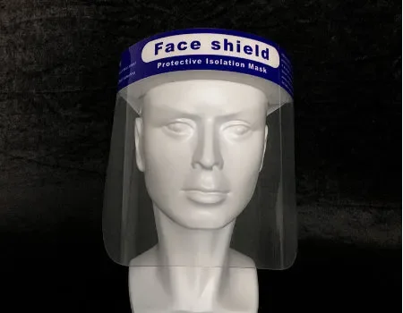 Standards Disposable  Saft FaceShield Anti Fog PET  FaceShield  Hospital Full Face Shield Manufacture
