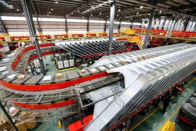 Sorting Belt Conveyor Machine Conveyor Scanning Static Dimensioner Weighing Cubing System