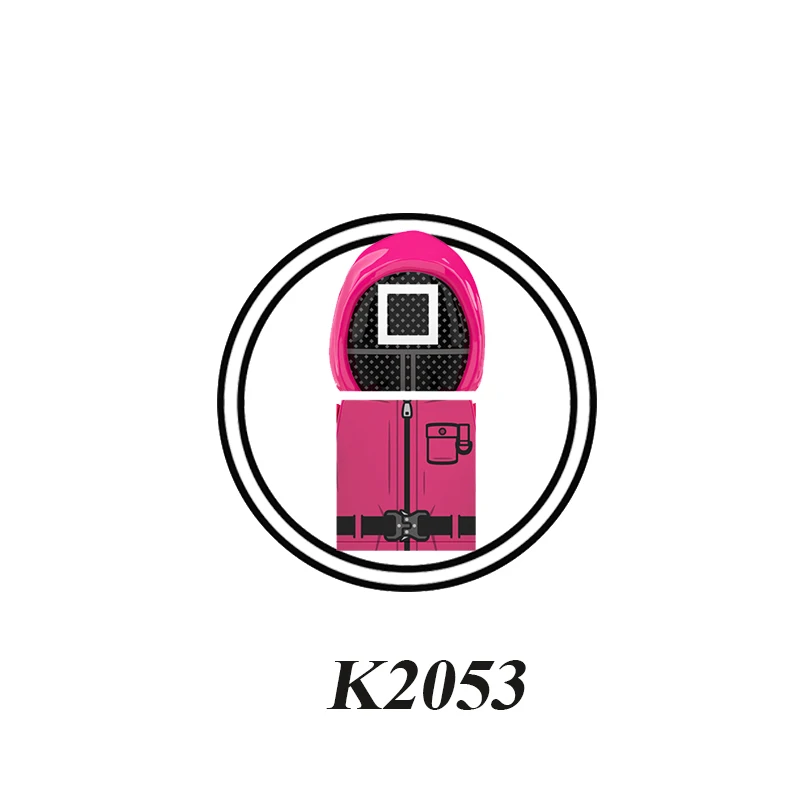 KDL808 Hot TV Movie Round Six Game Building Blocks Action Figures Accessories Heads Mask Kids Educational Toys K2237
