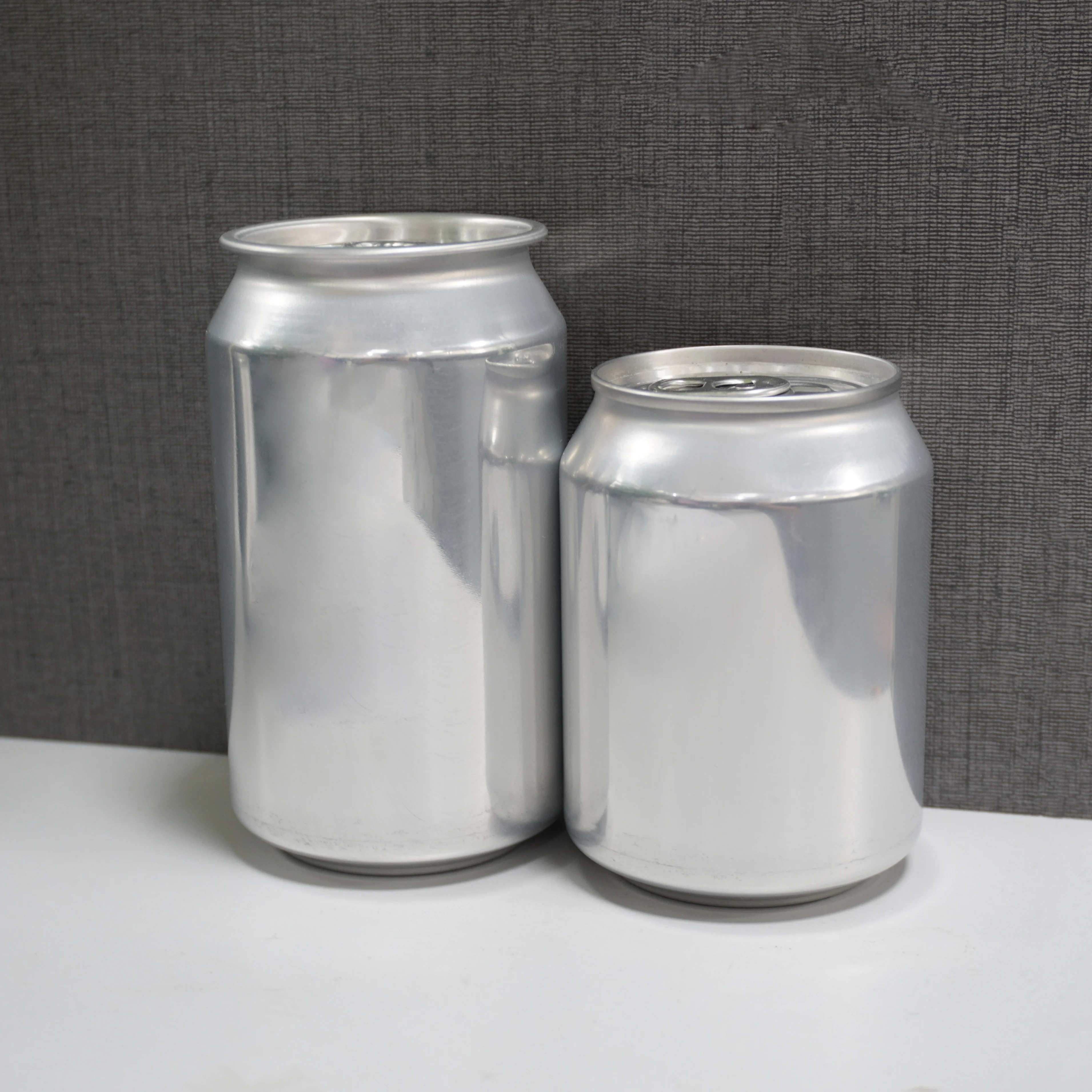 aluminum cans for soft drinks tin can 330ML PET  sealing machine with lid 500ML milk tea can with
