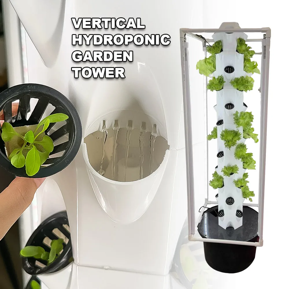 Vertical farm nft hydroponics pineapple aeroponic tower hydroponic growing systems