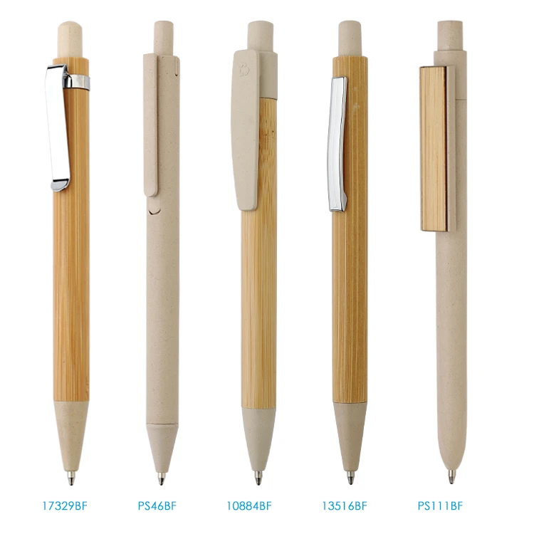 Stylo Alpen Gold Fancy Bamboo Pen Bamboo Promotional Bamboo Pen Wholesale Promotional Cheap Eco Friendly