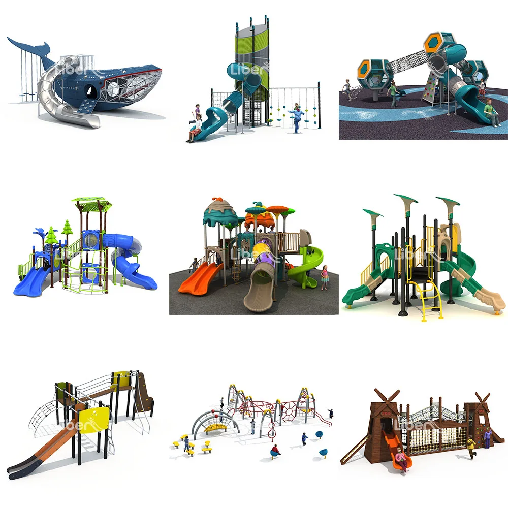 steel frame outdoor large rope climbing net kids for playground with ball joint connector