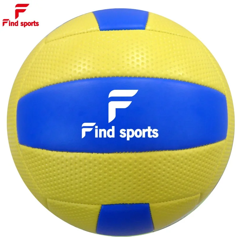
yellow and blue light weight youth professional volleyball 