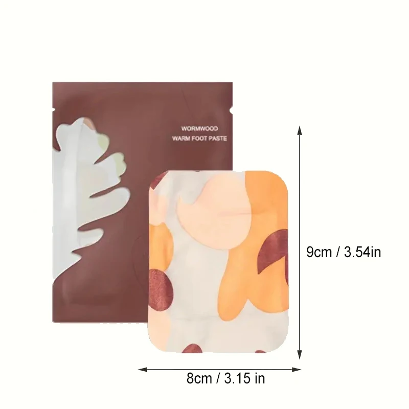 OEM disposable Neck Waist Abdominal Knee Heating Pad Heat Pack Winter Keep Toe Steam Foot Warm air activated Warmer Patch